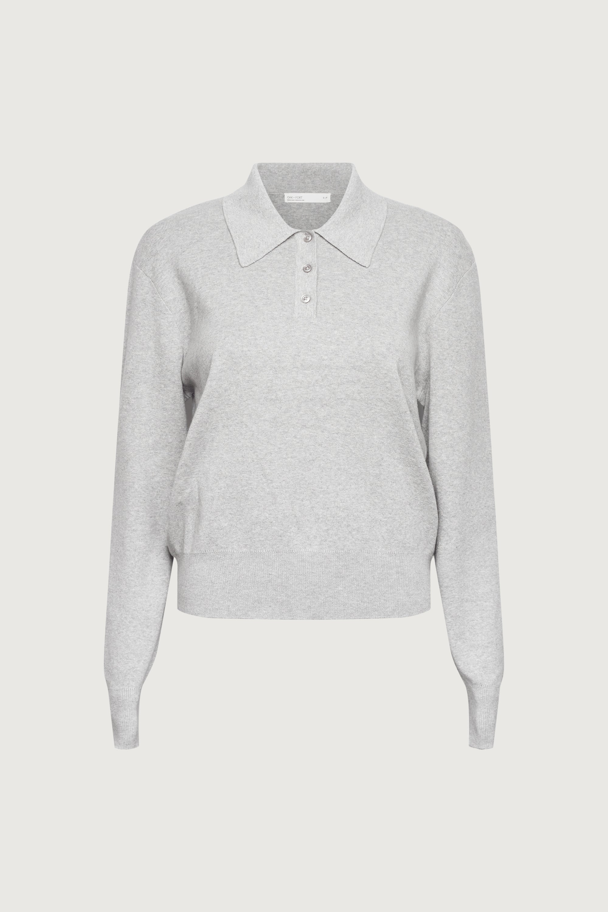 COLLARED POLO SWEATER 2025 Unisex