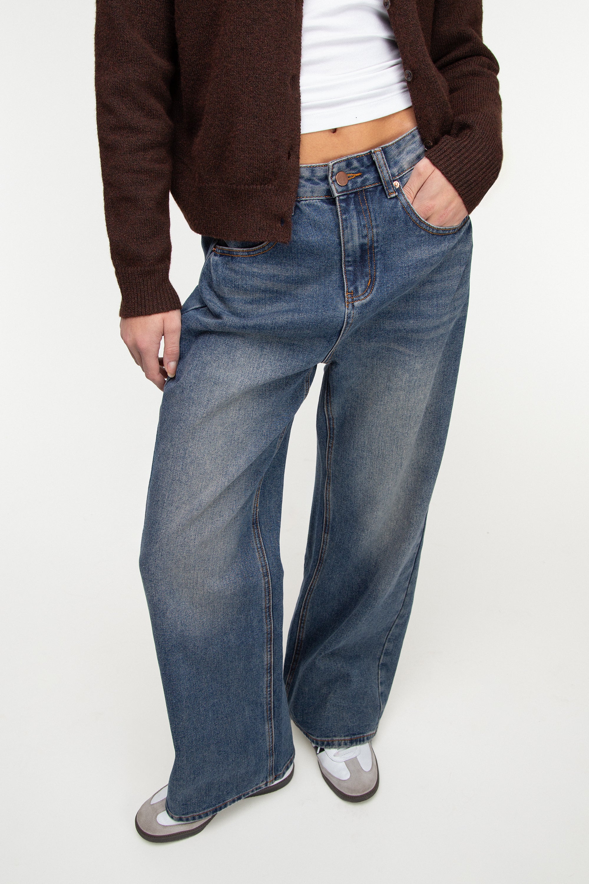 SIDE PANEL RELAXED FIT JEAN Real Sale Online