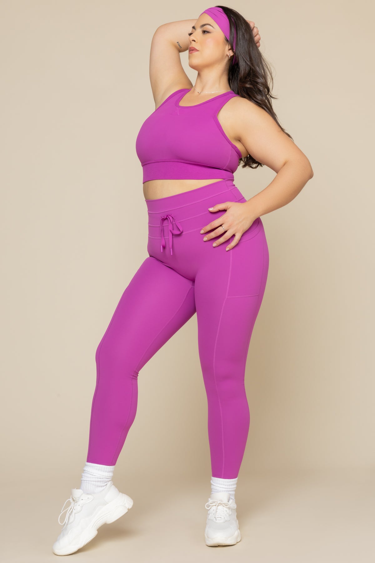 Cargo Legging with Pockets - Royal Orchid 2025 Newest Sale Online