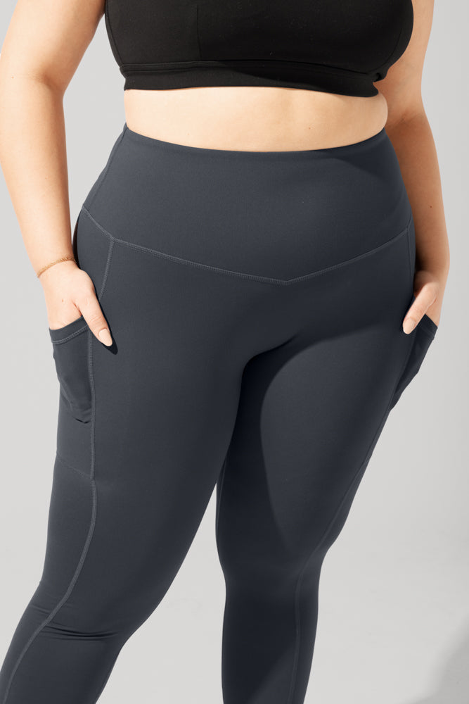 Supersculpt Leggings with Pockets - Smoky Grey Outlet Ebay