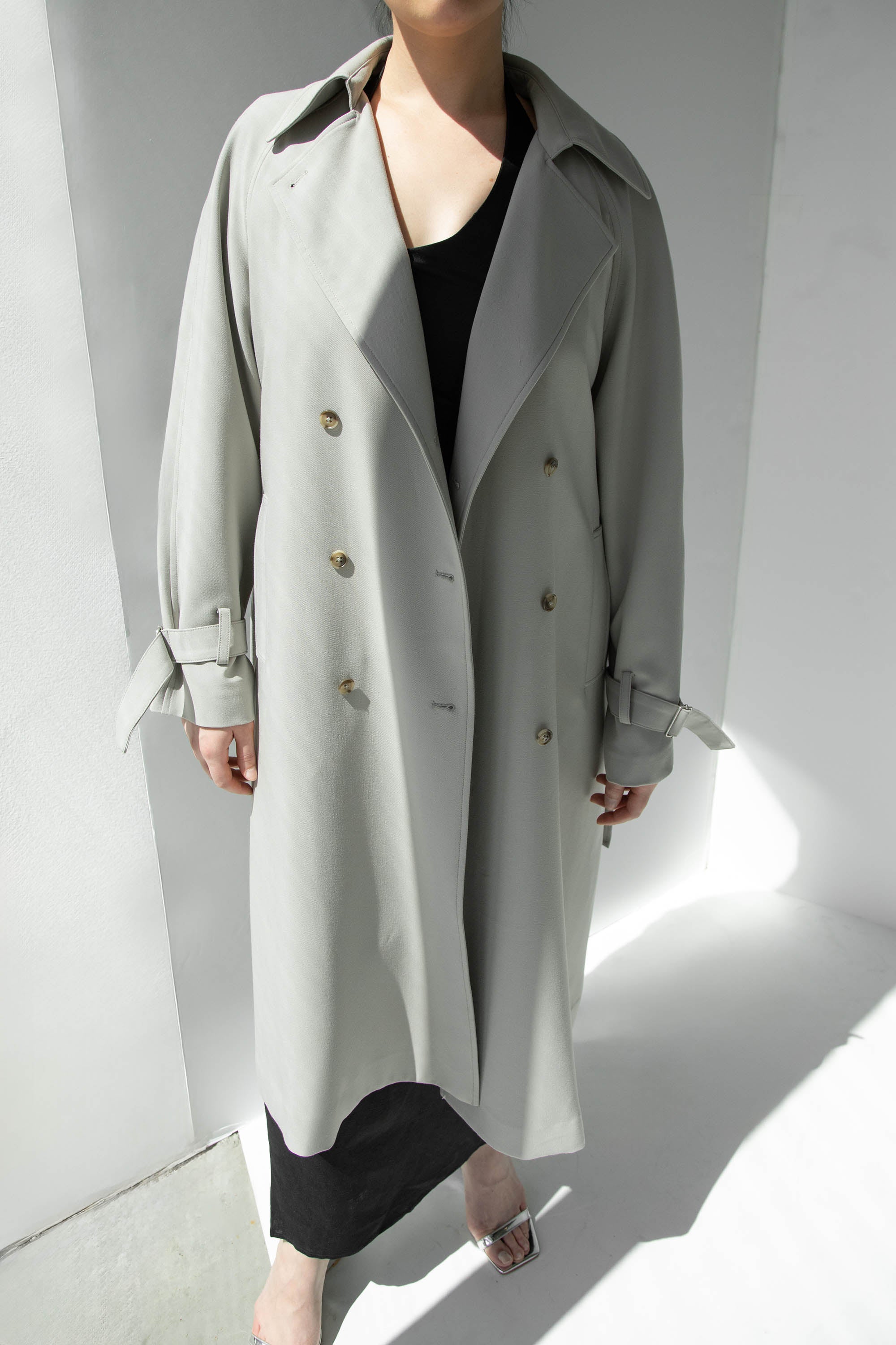 OVERSIZED TRENCH COAT The Cheapest Cheap Online