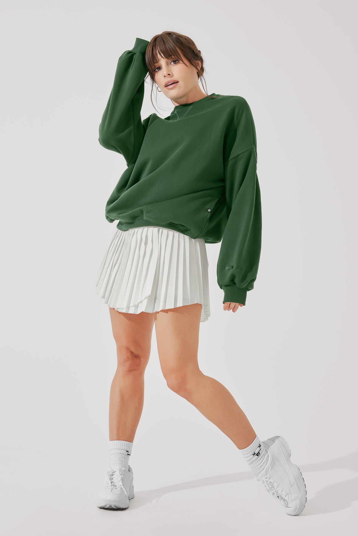 Cloud Crewneck Sweater - Fern Green Clearance Wiki