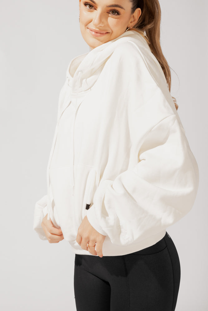 Pullover Cloud Hoodie - White Buy Cheap Official Site