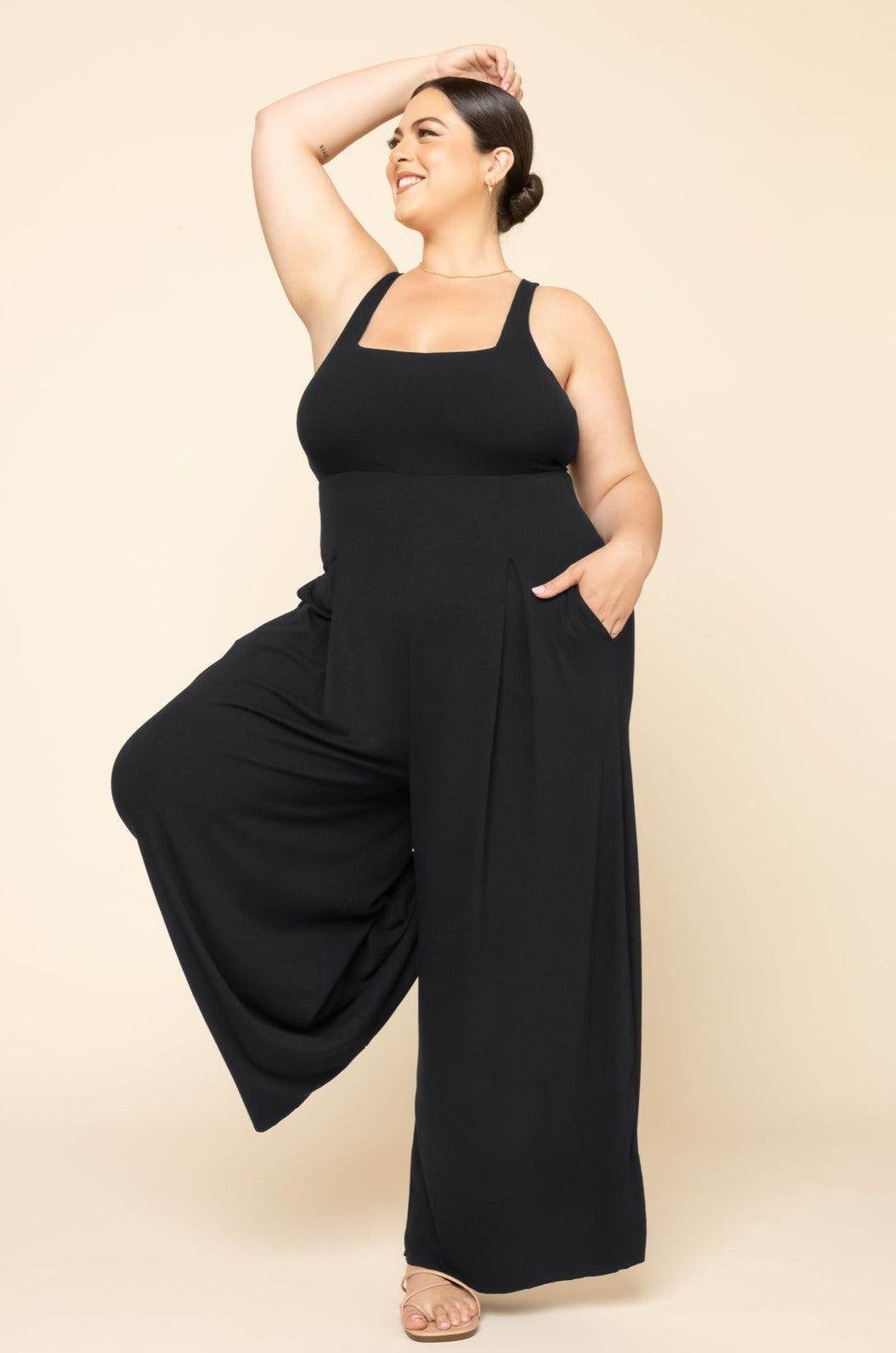 Go with the Flow Jumpsuit - Black Buy Cheap Many Kinds Of