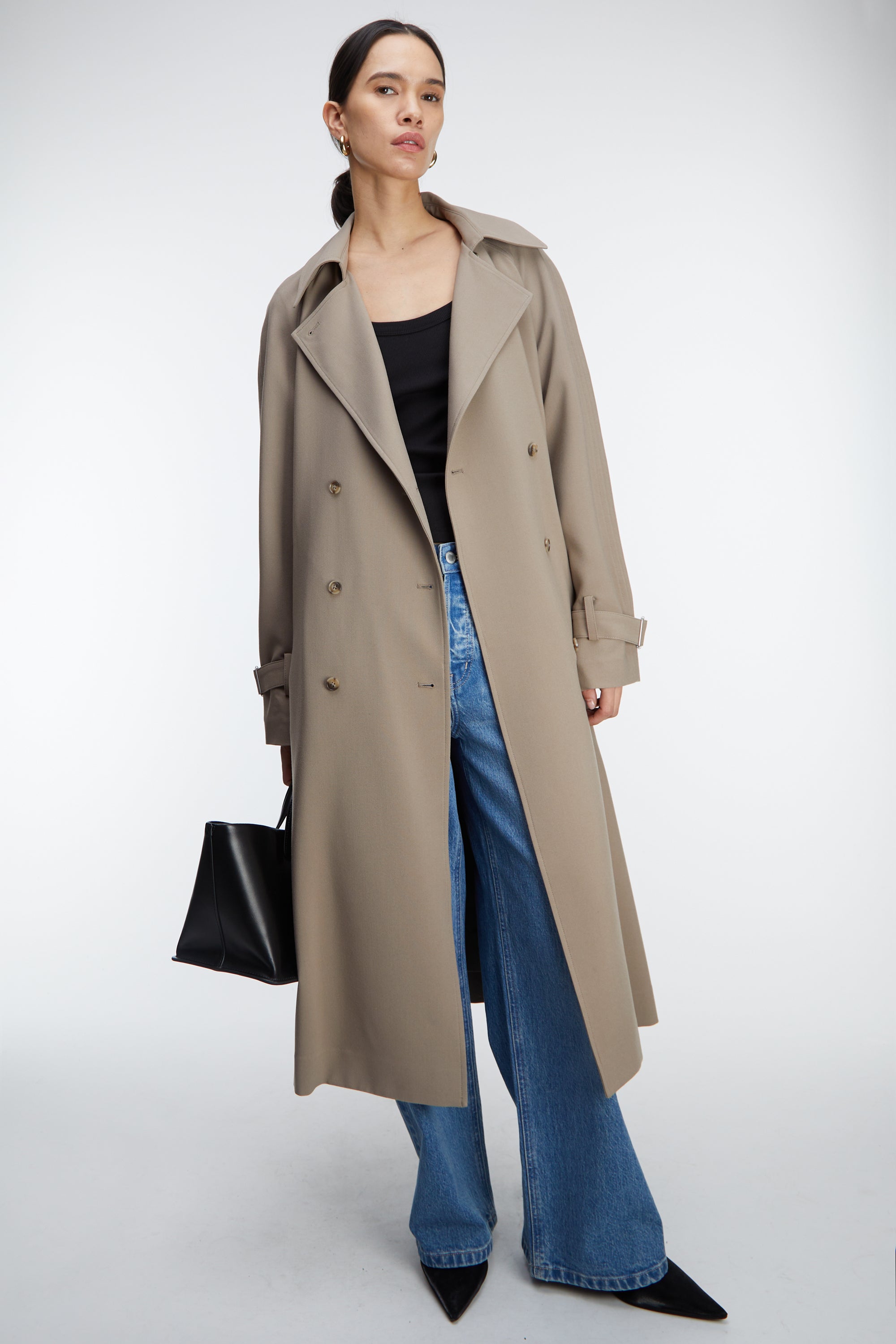 OVERSIZED TRENCH COAT The Cheapest Cheap Online