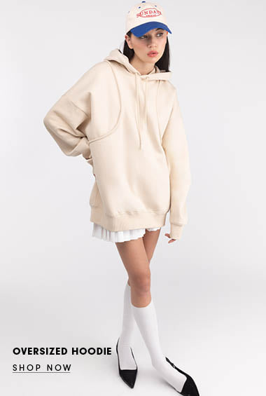 OVERSIZED HOODIE Buy Cheap New