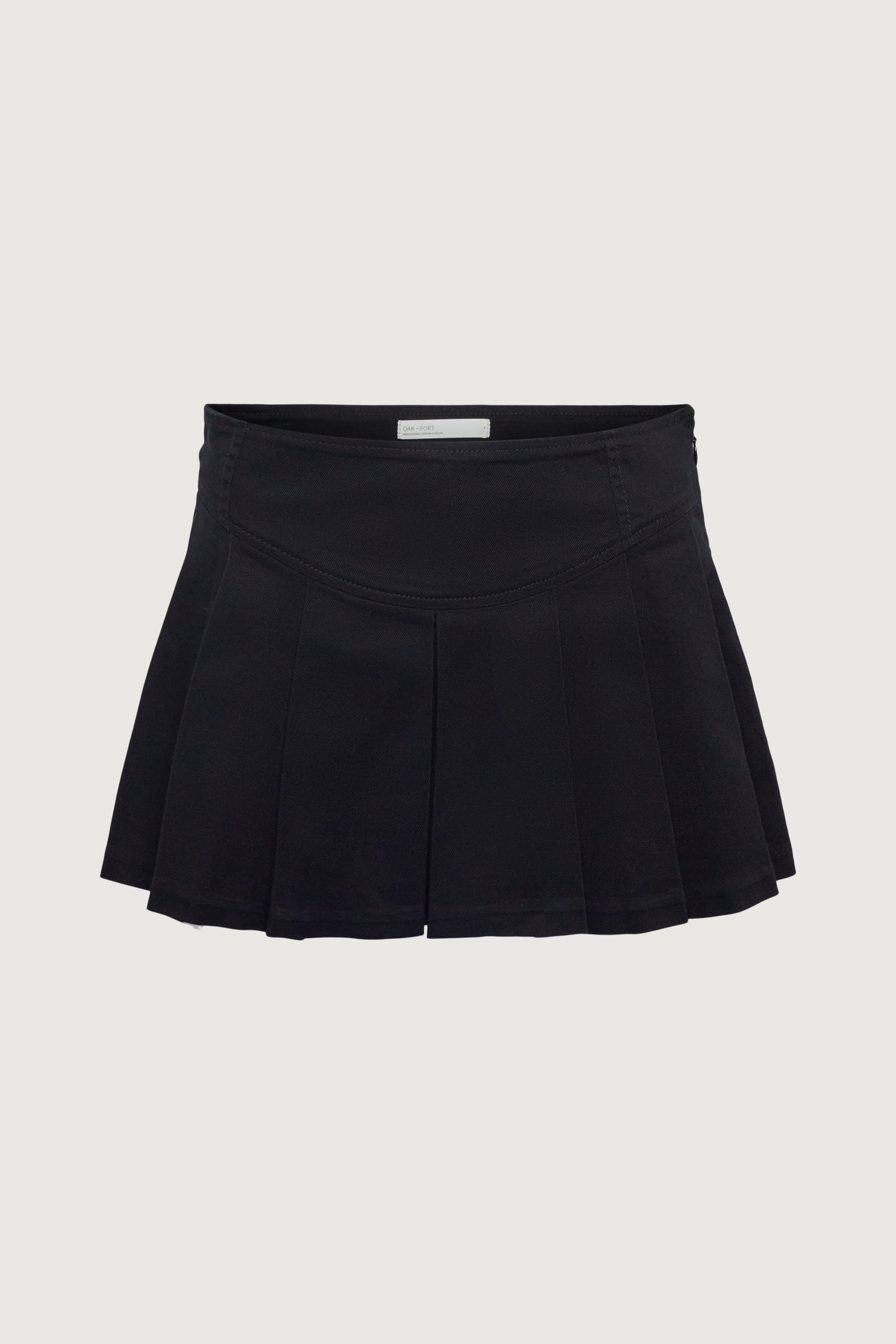 PLEATED TWILL MINI SKORT Discount Supply