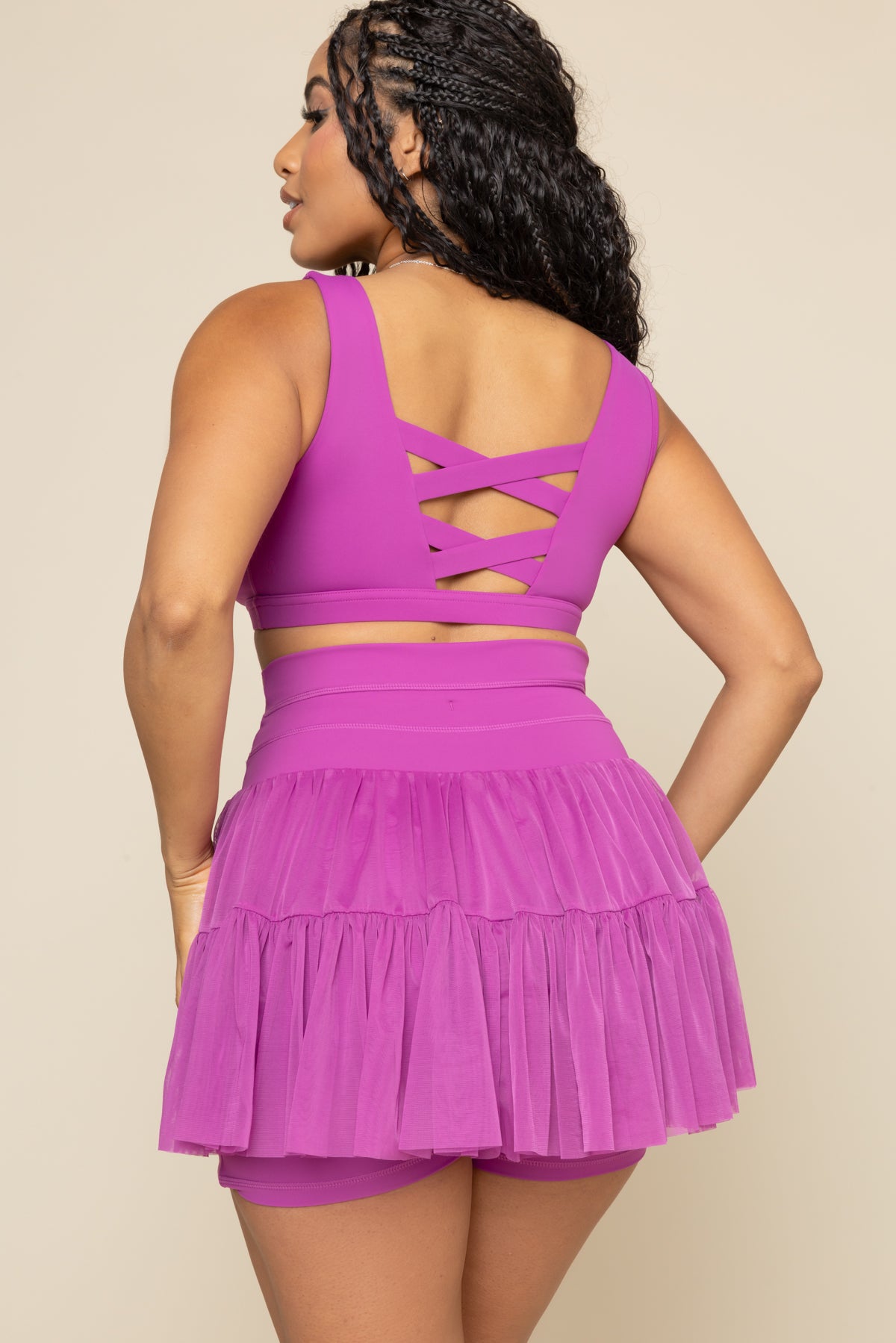 Pirouette Skort - Royal Orchid Buy Cheap Authentic