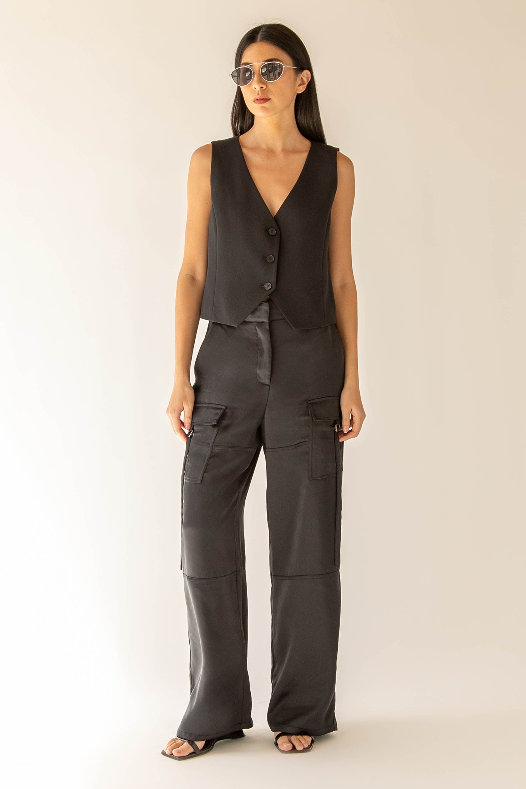 SATIN CARGO PANT 2025 New Sale Online