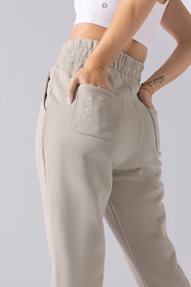 Cloud Rollover Sweatpant - Seashell Clearance Clearance Store