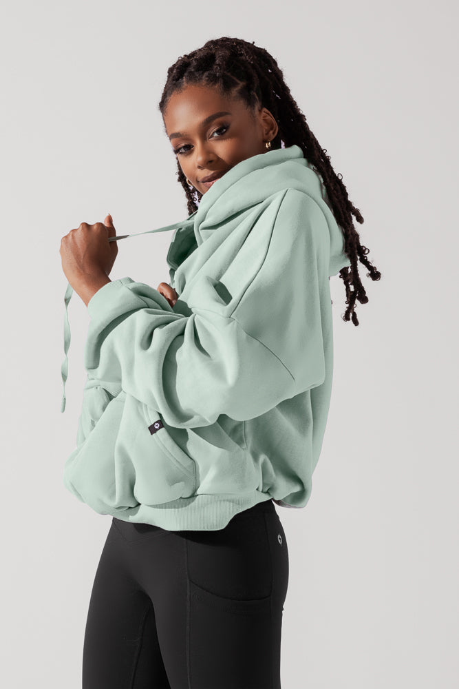 Pullover Cloud Hoodie - Mint From China Sale Online