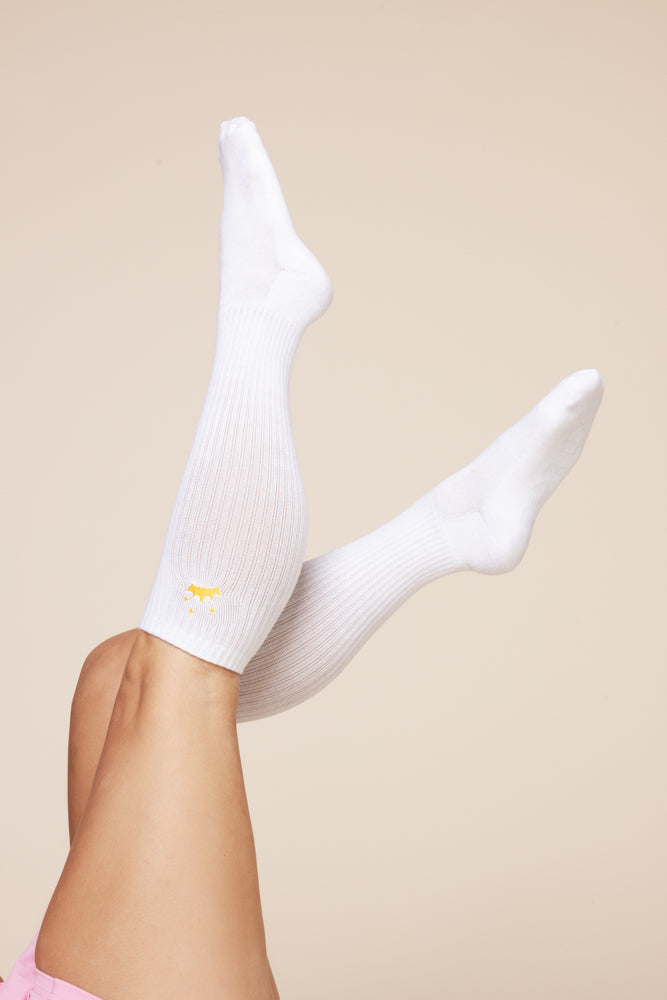 Knee High Socks - Bright White Websites For Sale