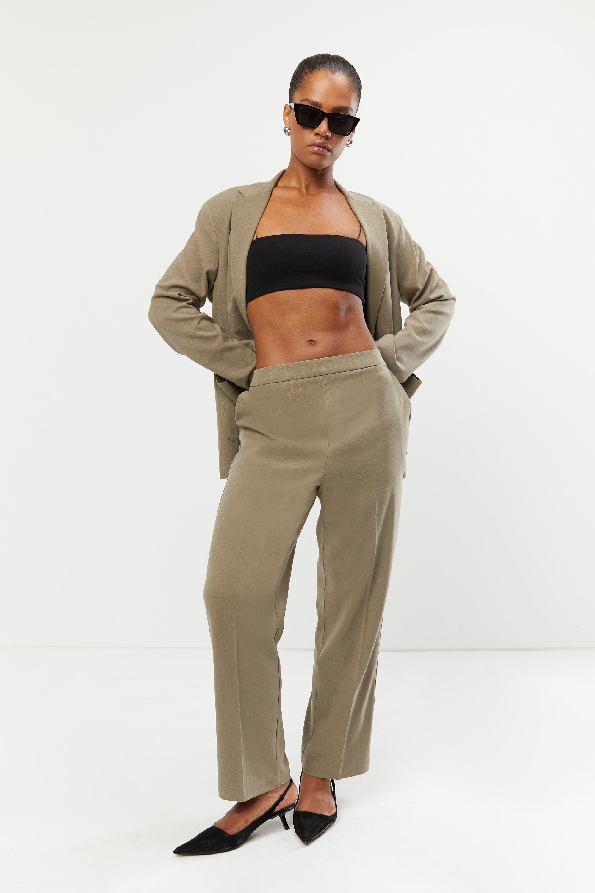 HIGH WAIST TROUSER Outlet Amazon