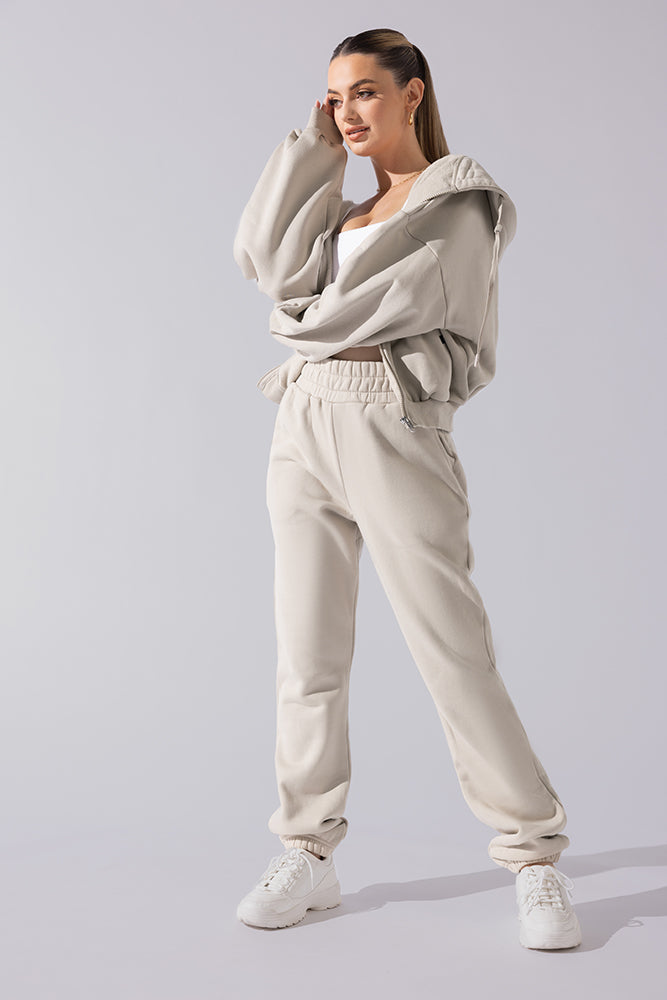 Cloud Rollover Sweatpant - Seashell Clearance Clearance Store