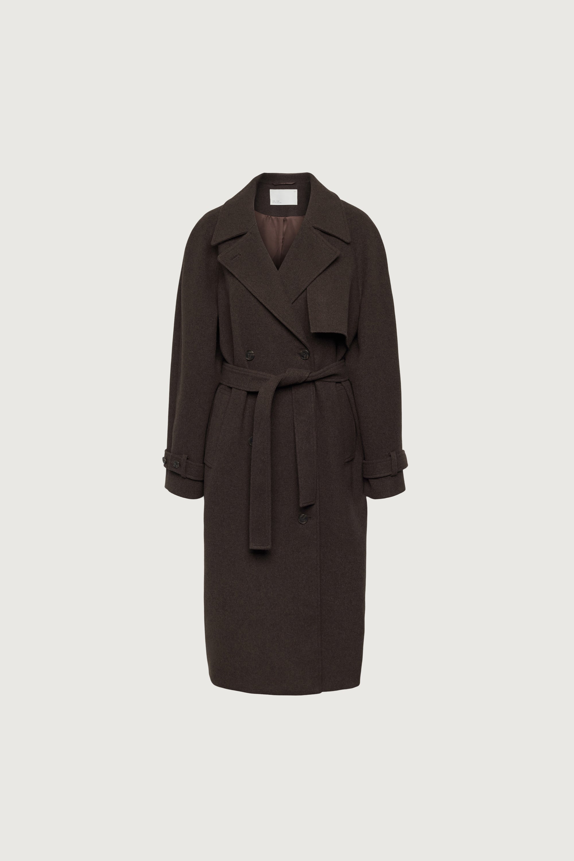 WOOL-BLEND TRENCH COAT Discounts