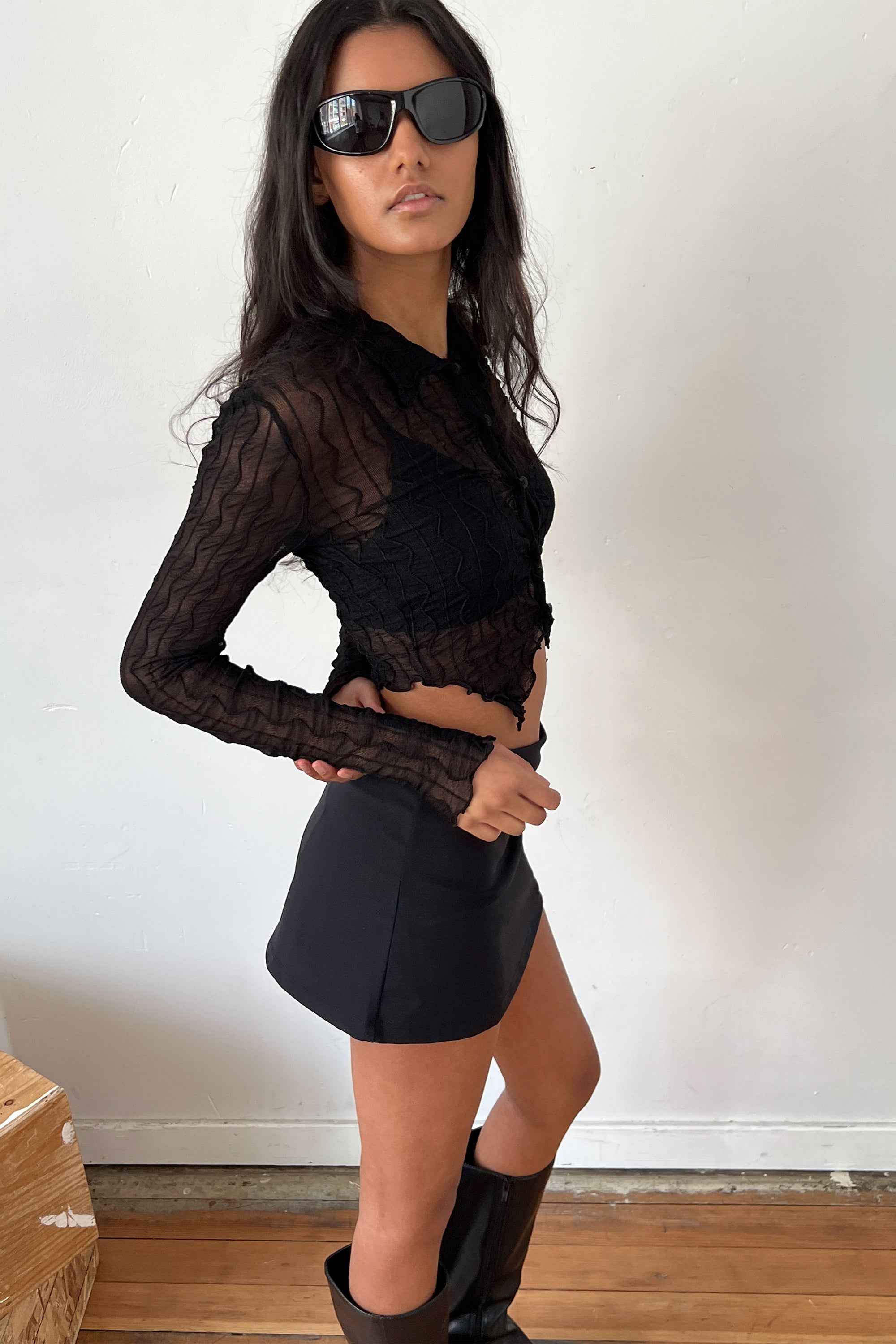 LOW-RISE WAIST MICRO SKORT Outlet Best Pices