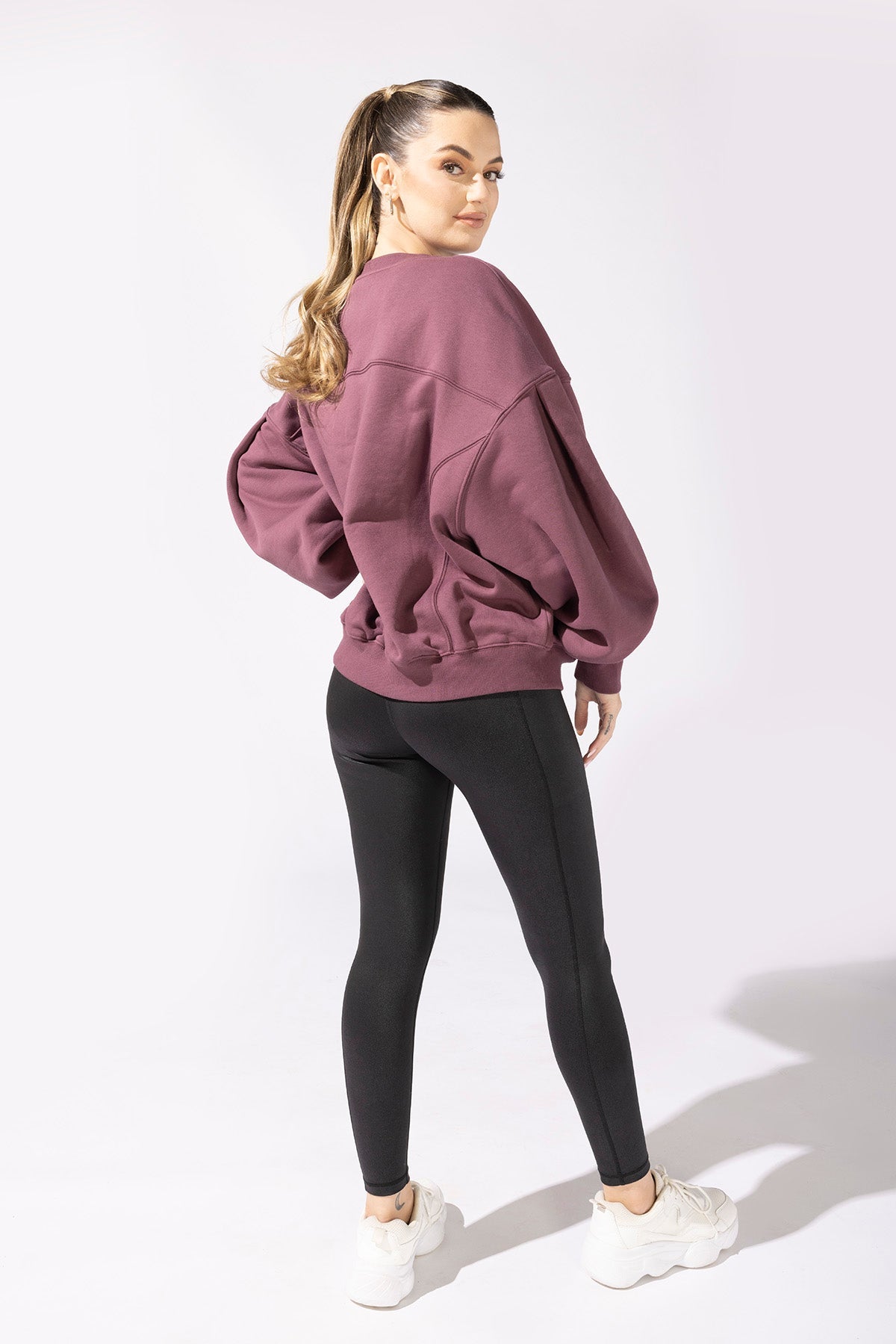 Brunch Sweater - Merlot Finishline