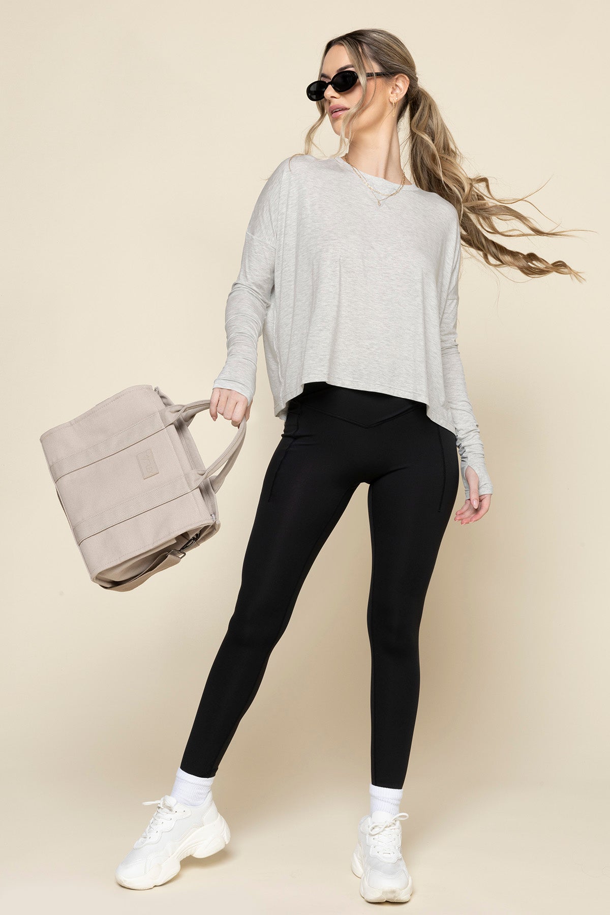 The Perfect Long Sleeve Top - Heather Grey Outlet For Sale