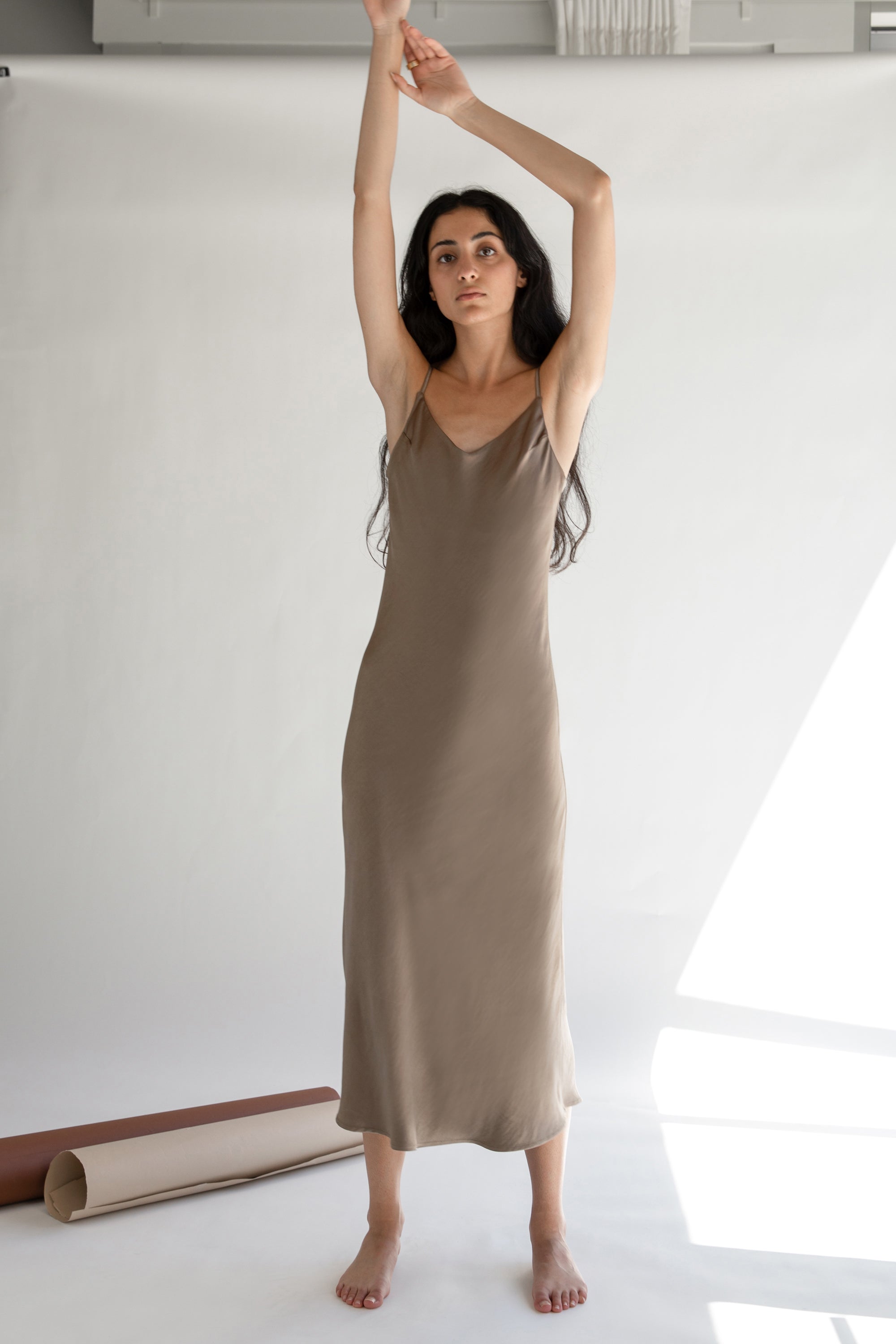 MIDI SLIP DRESS Looking For Sale Online