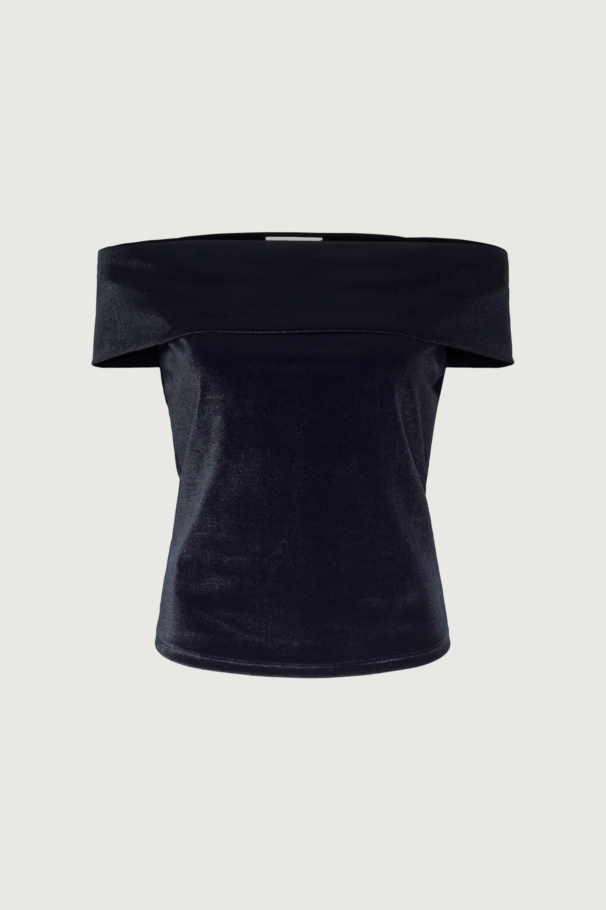 VELVET OFF THE SHOULDER TOP Get Authentic Sale Online