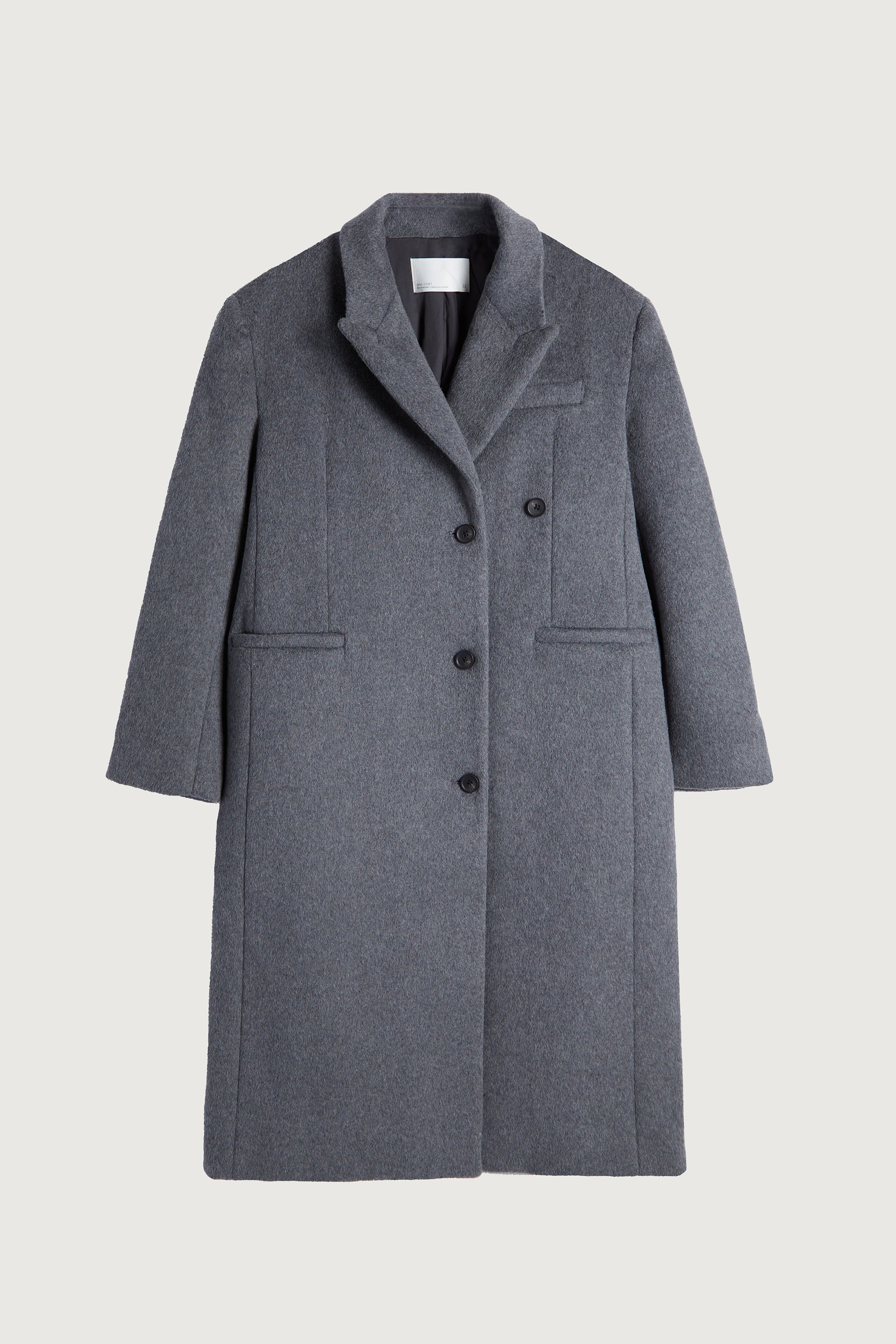 OVERSIZED WOOL BLEND COAT Cheap Factory Outlet