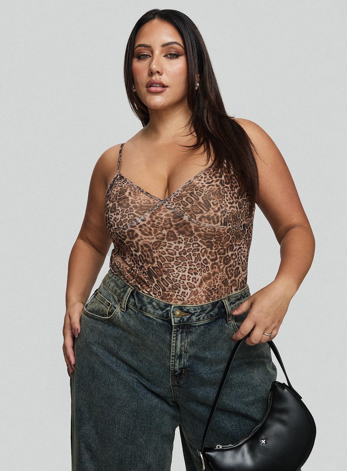 Elixia Bodysuit Leopard Curve Buy Cheap Browse