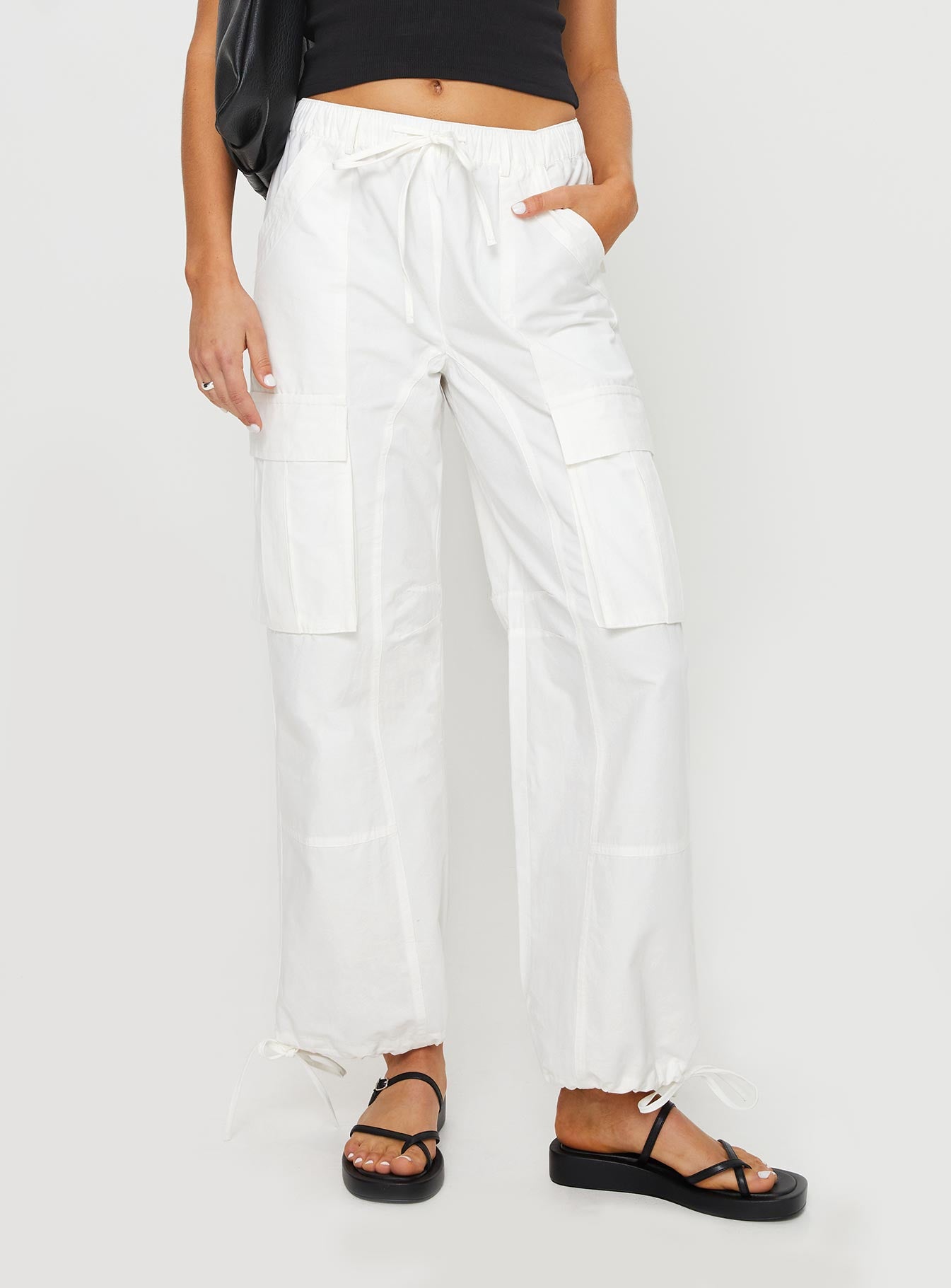 Bilbury Cargo Pants White For Nice