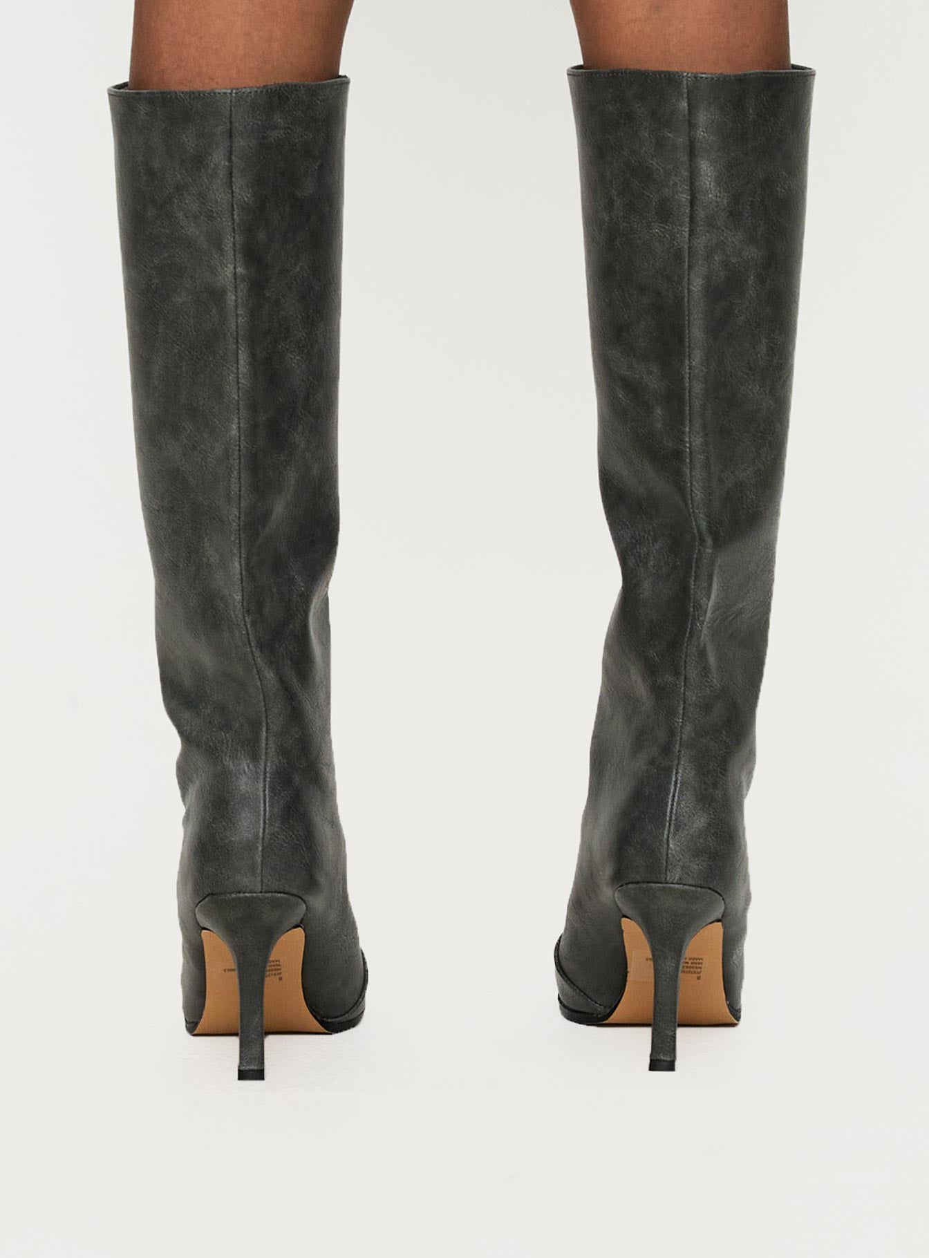 Cecil Knee High Boots Charcoal Outlet Cheap Pices