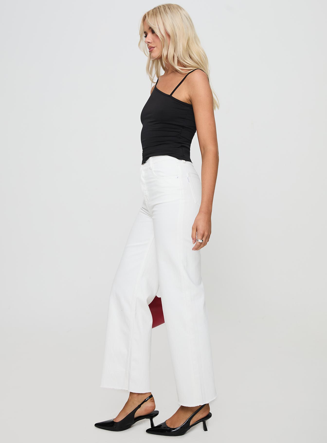 Fawcett Jeans White For Sale Free Shipping