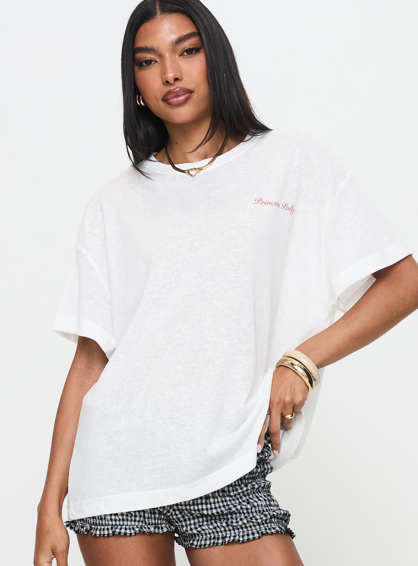 Bakery Caked Oversized Tee Cream Buy Cheap Shop