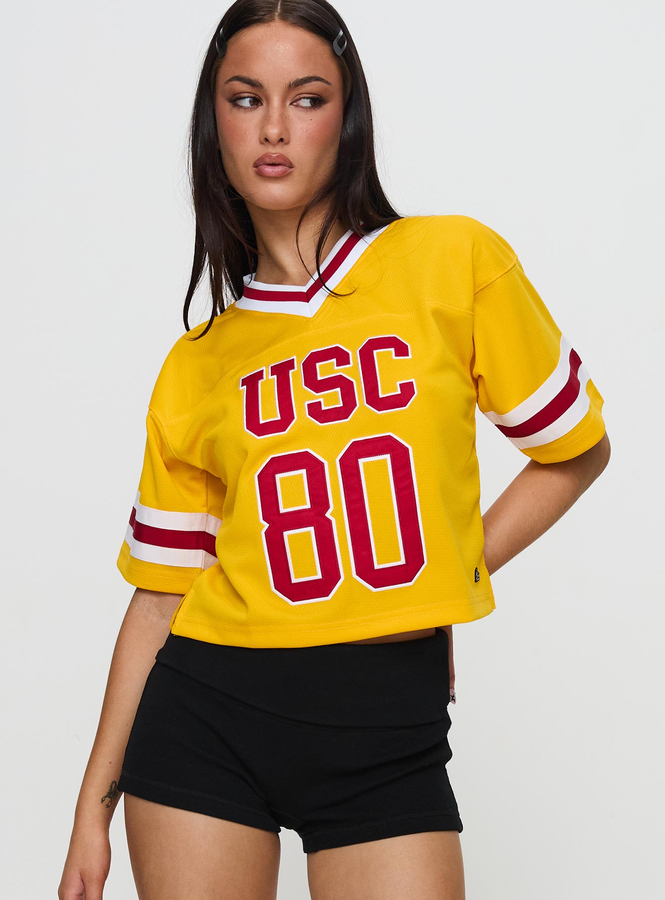 USC Football Jersey Gold Visit New Online