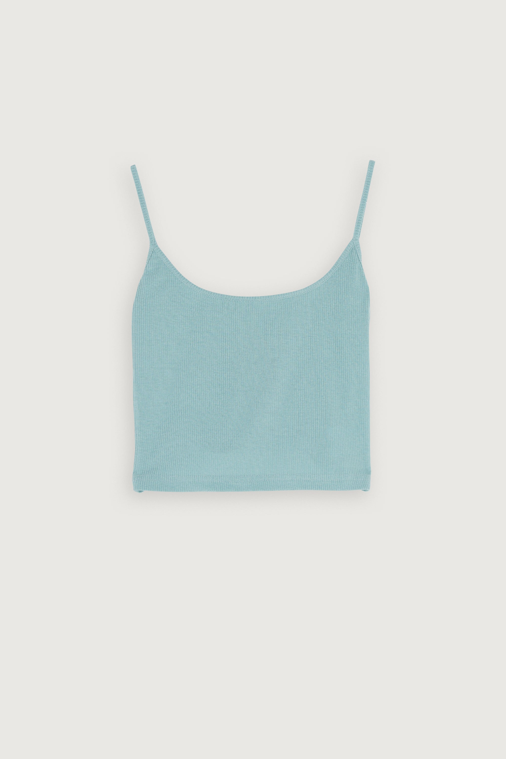 RIBBED CROPPED TANK Discounts Sale Online