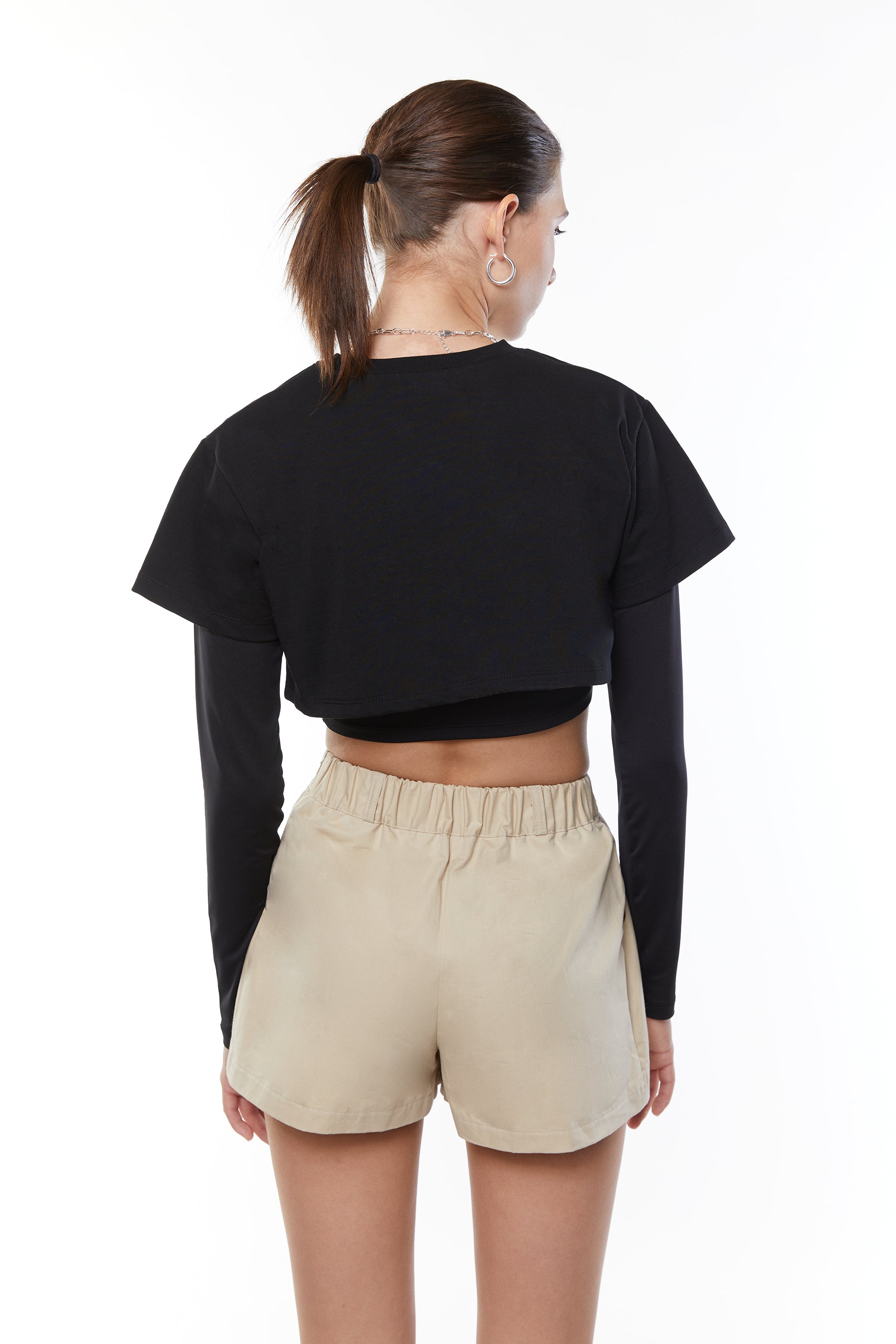 LAYERED TEE AND LONG SLEEVE TOP Clearance Pices