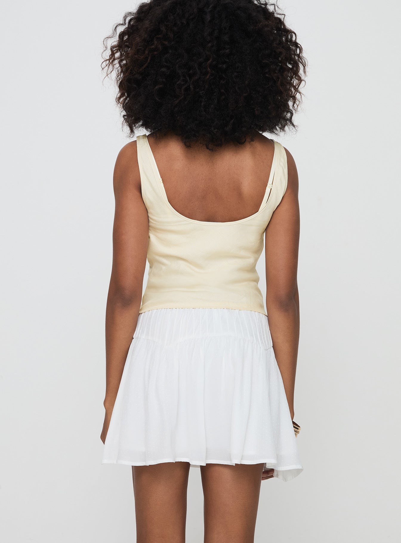 Cherry On Top Mini Skirt White Sale Outlet