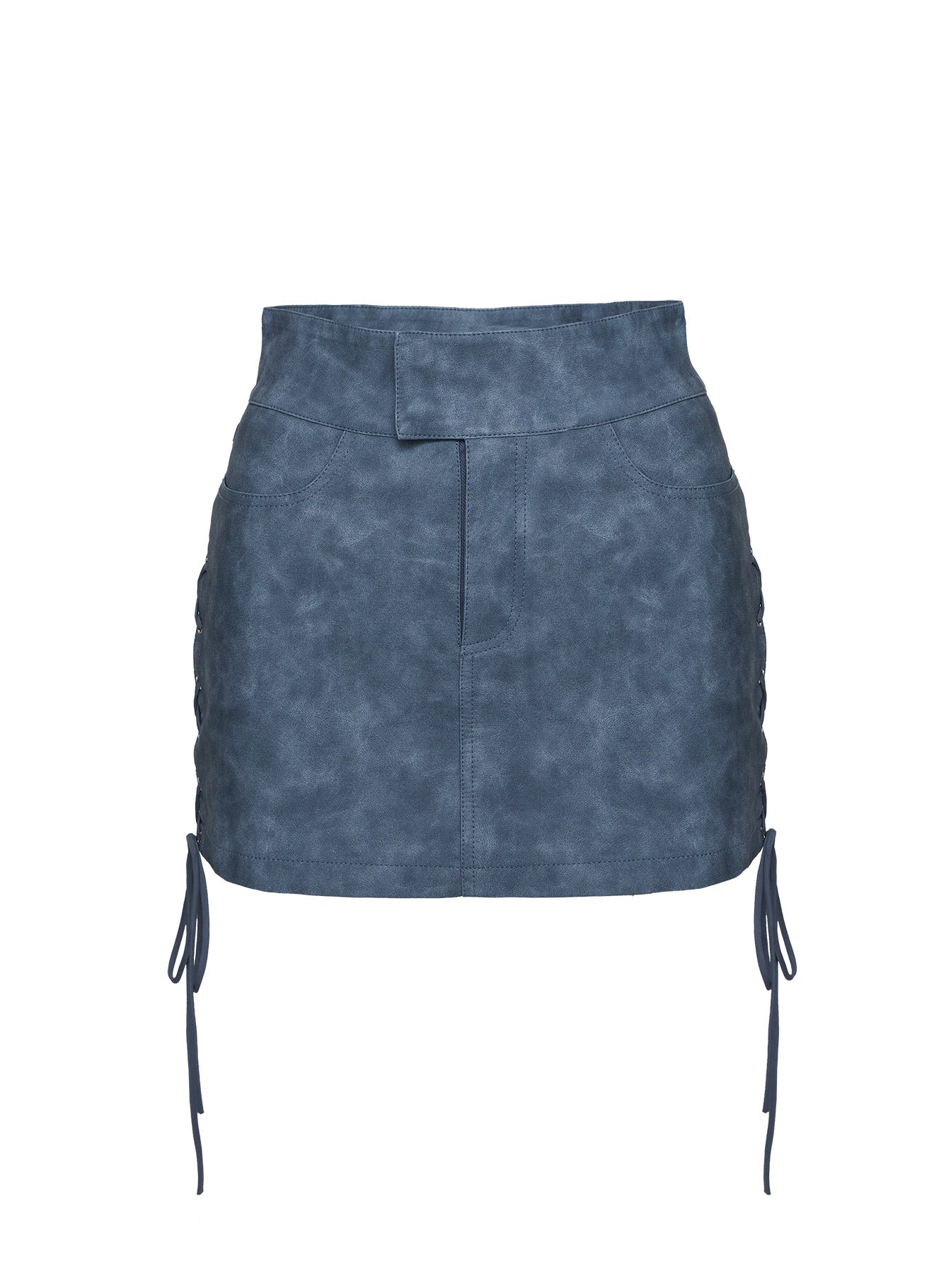 Ceejay Faux Leather Mini Skirt Slate Clearance Websites