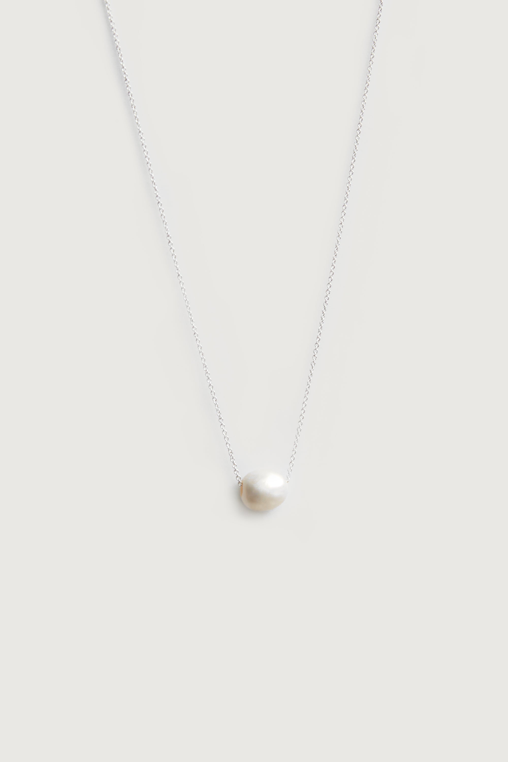 NATURAL PEARL CHAIN NECKLACE Genuine Cheap Pice