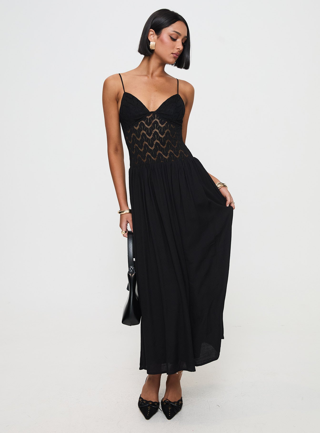 Speak Now Maxi Dress Black Footlocker Finishline For Sale