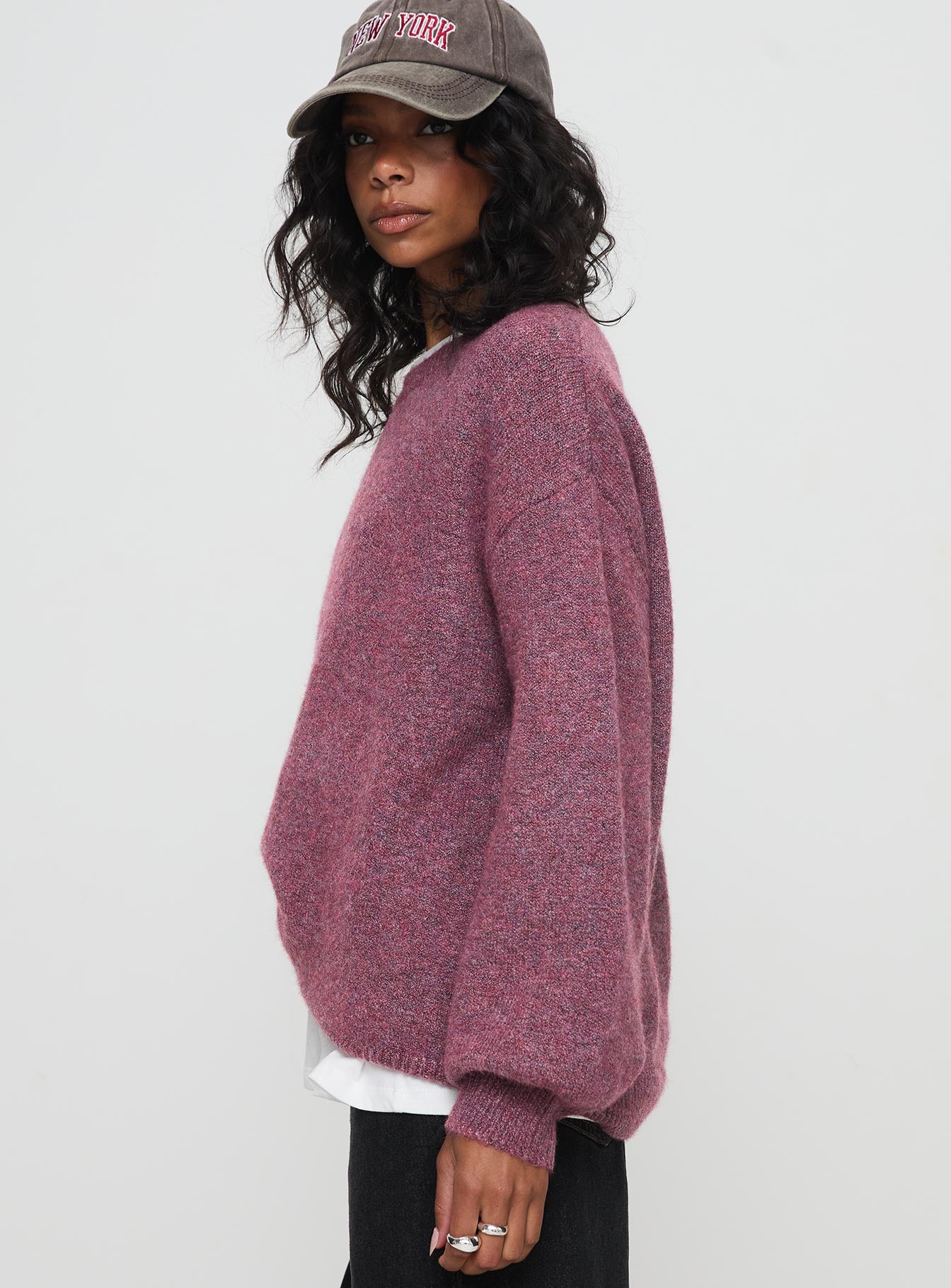 Ryanna Sweater Burgundy Outlet Amazon