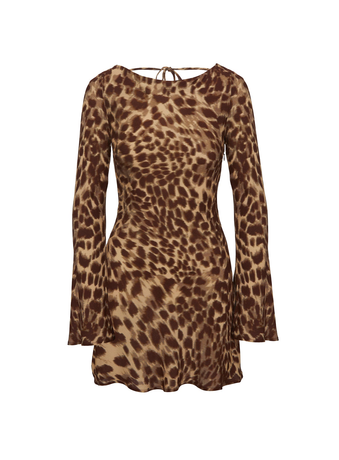 Halo Bias Mini Dress Leopard Tall Recommend Sale Online