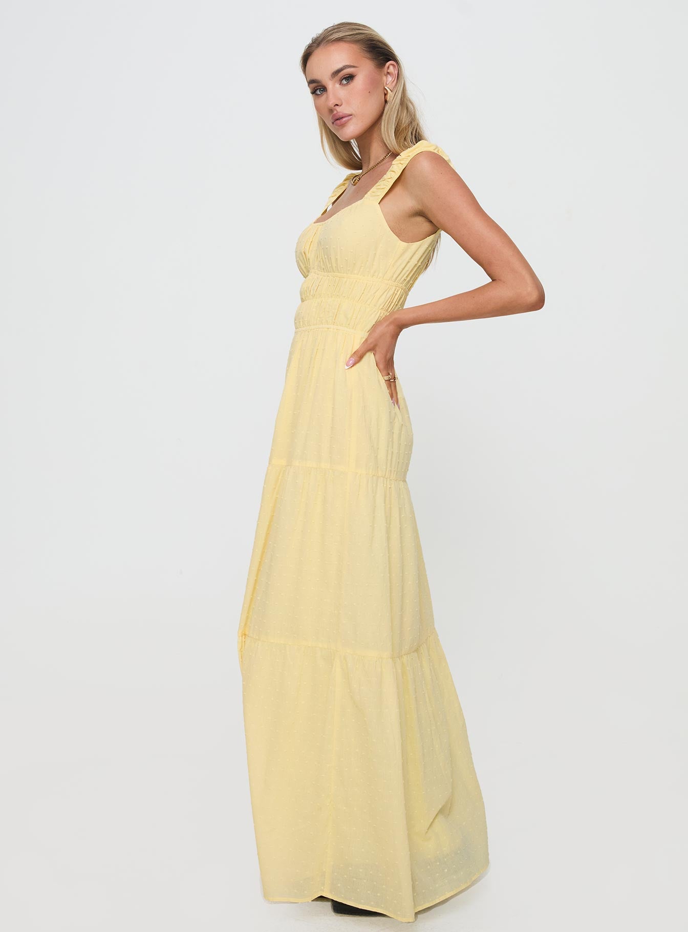 Skieler Maxi Dress Lemon Pre Order