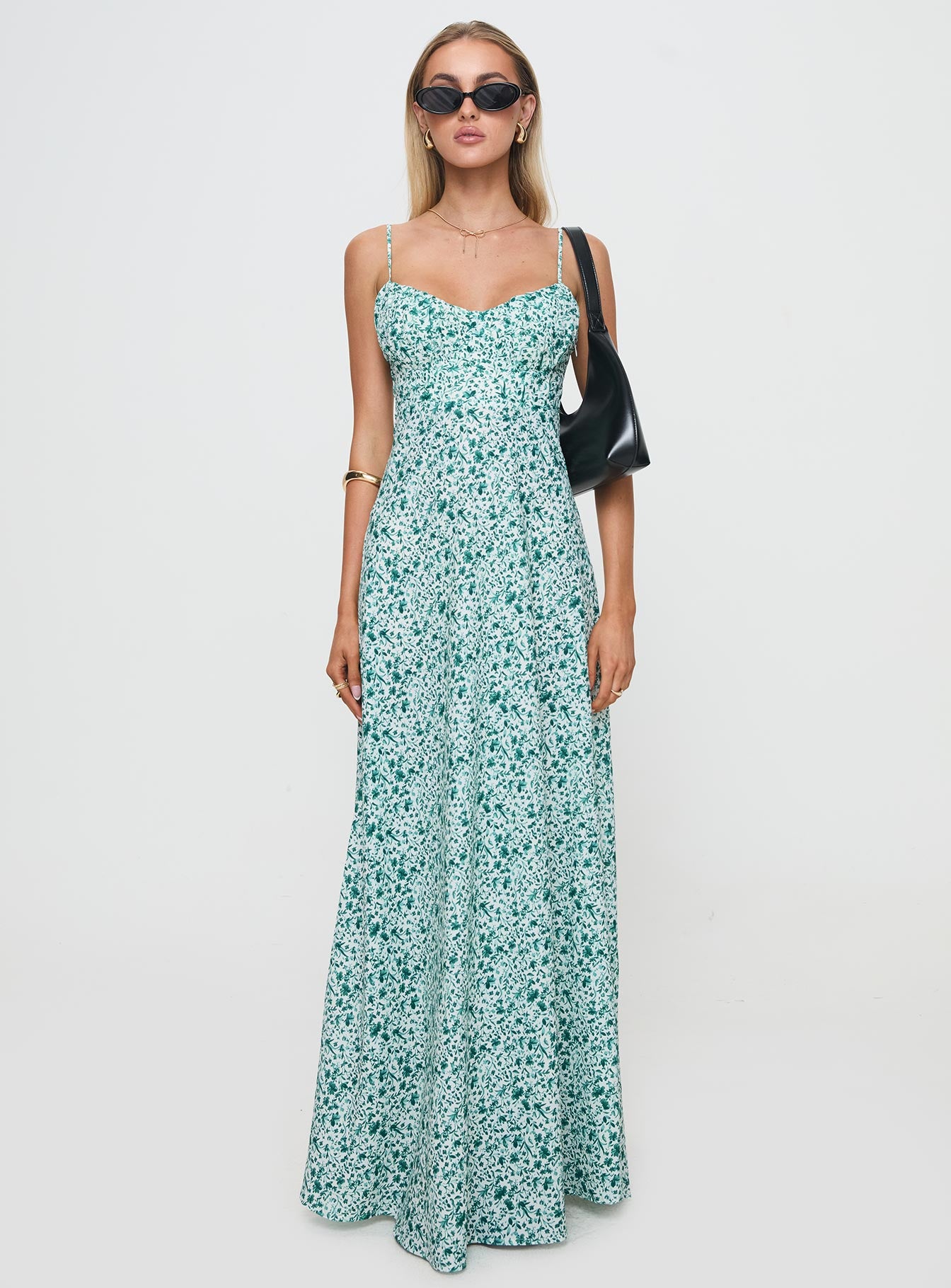 Easten Maxi Dress Green Shop Sale Online