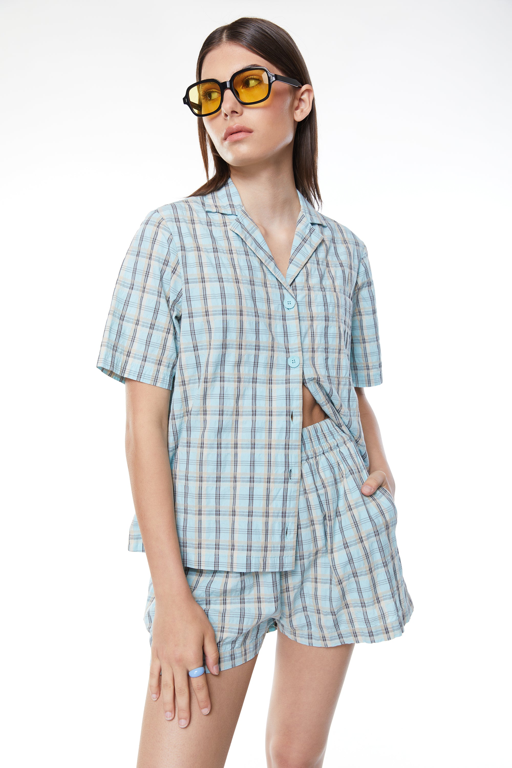 PLAID SHORT Pices Online