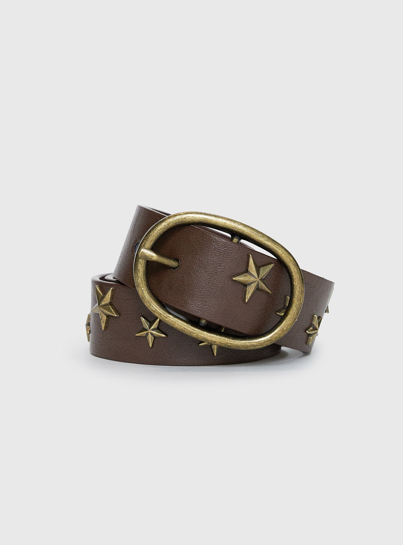 Ellara Belt Brown / Gold Outlet For You