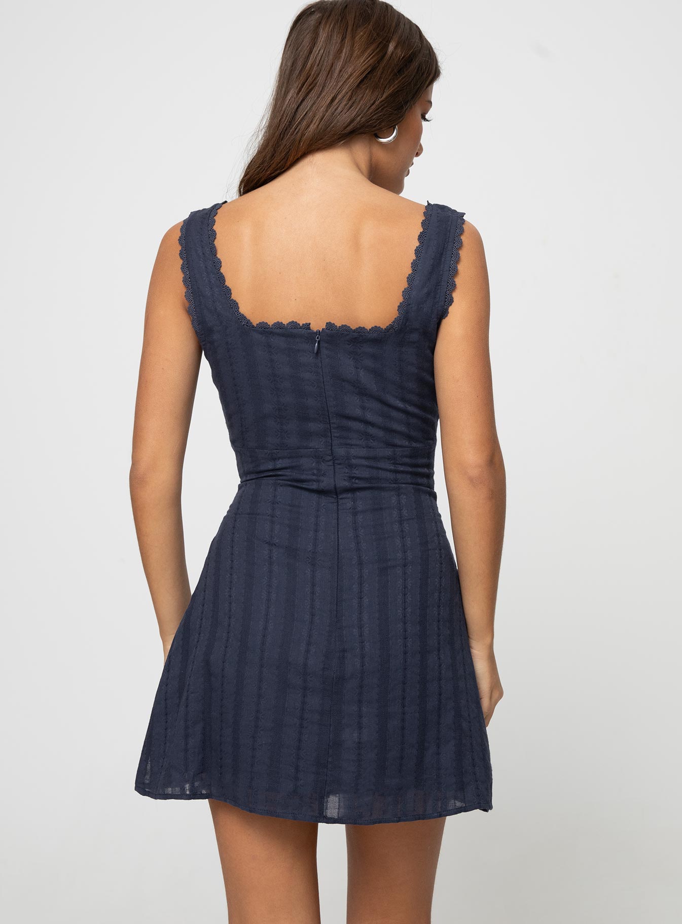 Dasha Mini Dress Navy Petite With Paypal For Sale
