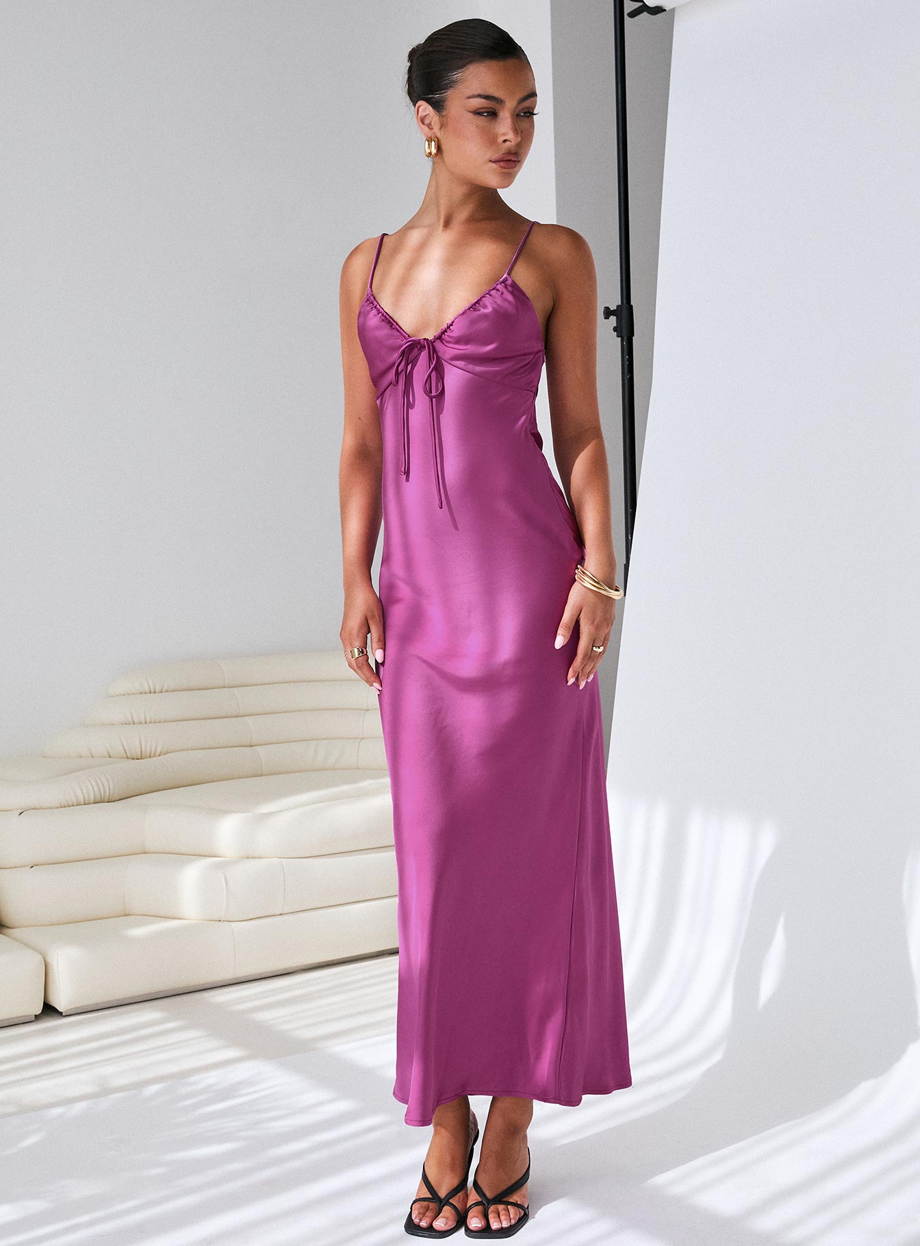 Maguire Maxi Dress Purple Discount Pay With Paypal