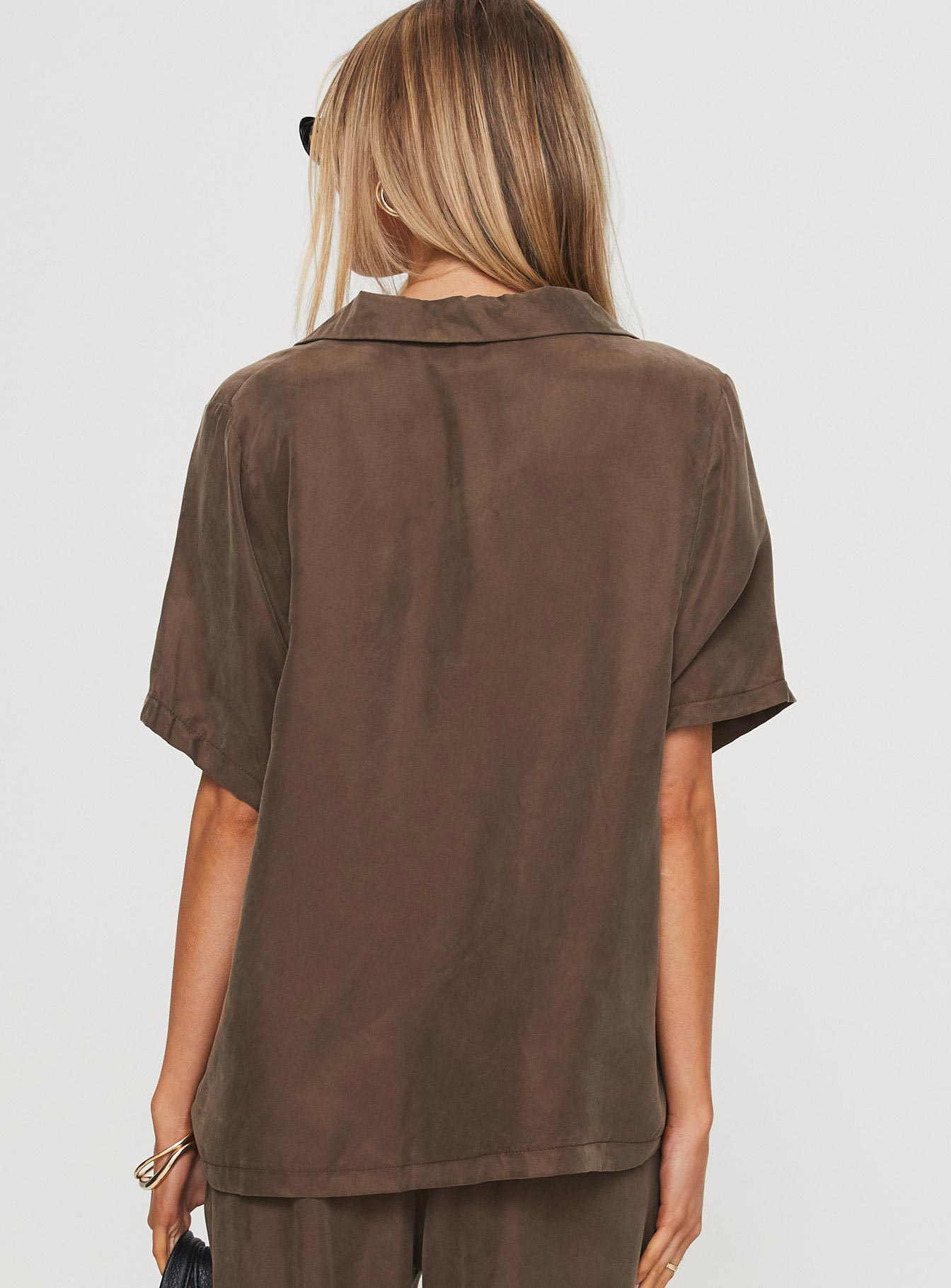 Tranquilis Shirt Brown Sale Cheap Online