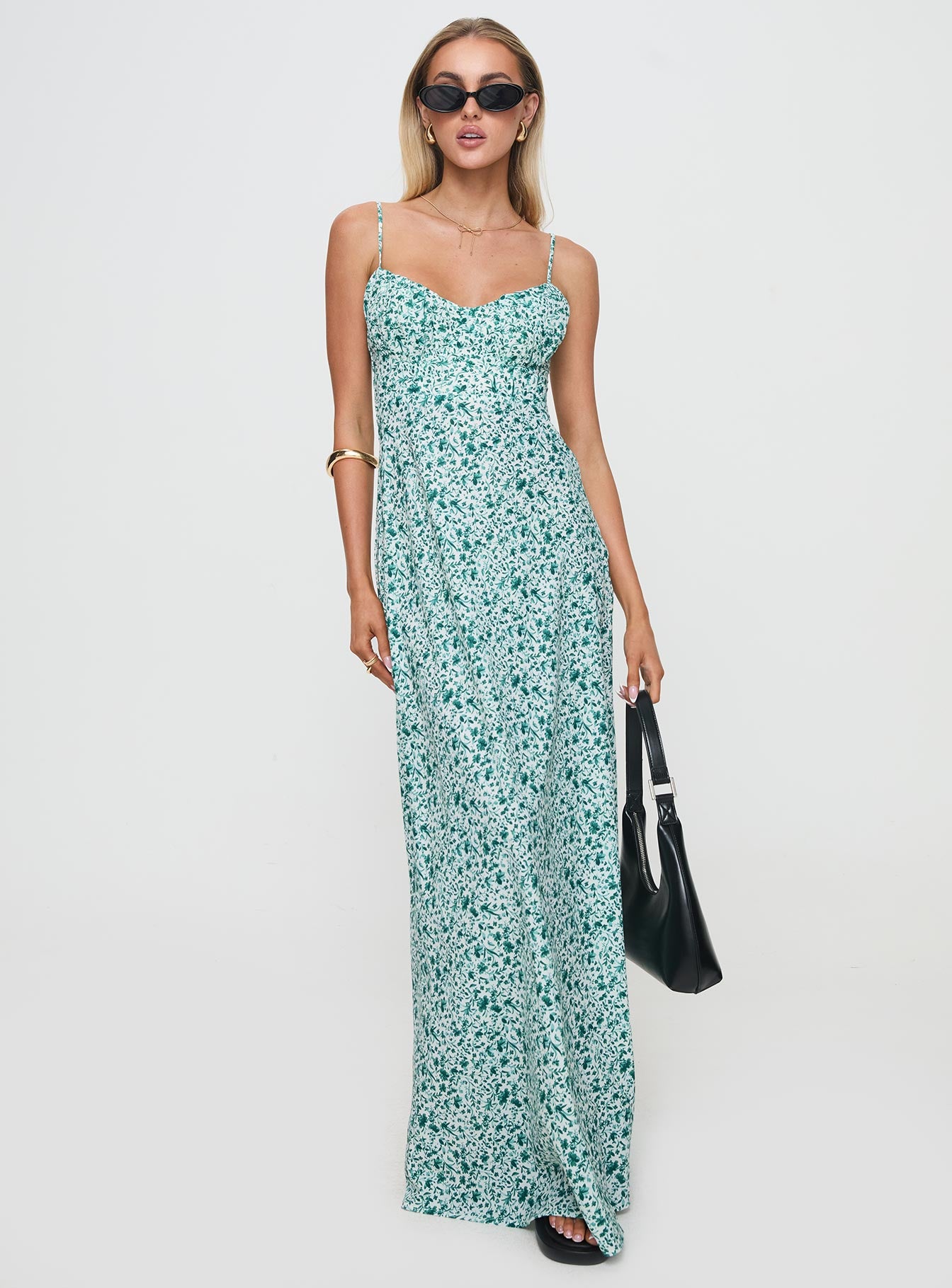 Easten Maxi Dress Green Shop Sale Online