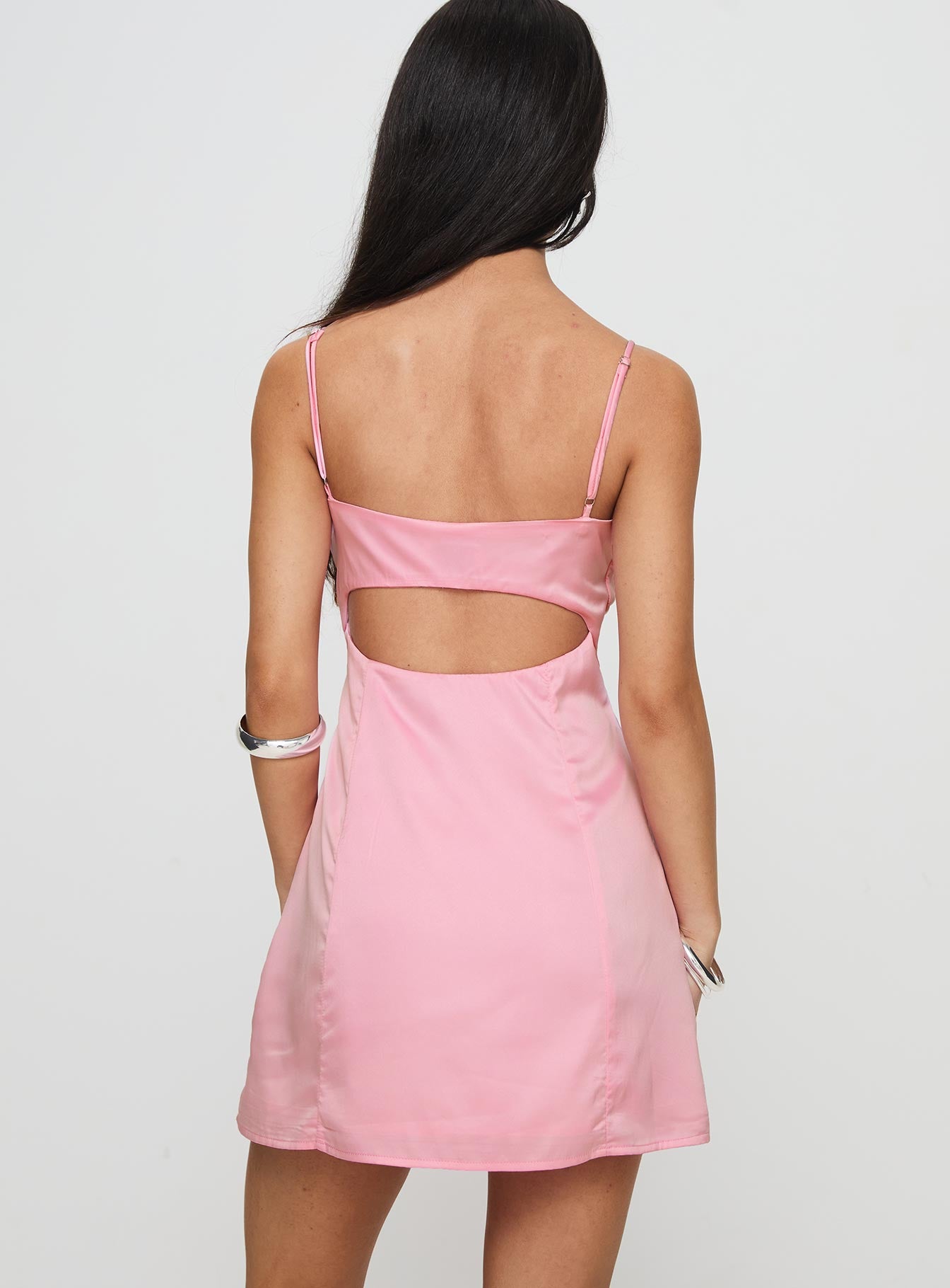 Karrigan Mini Dress Pink Free Shipping Fake