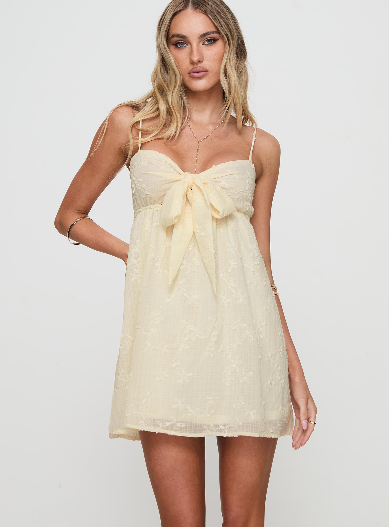 Granno Mini Dress Lemon Latest Cheap Online