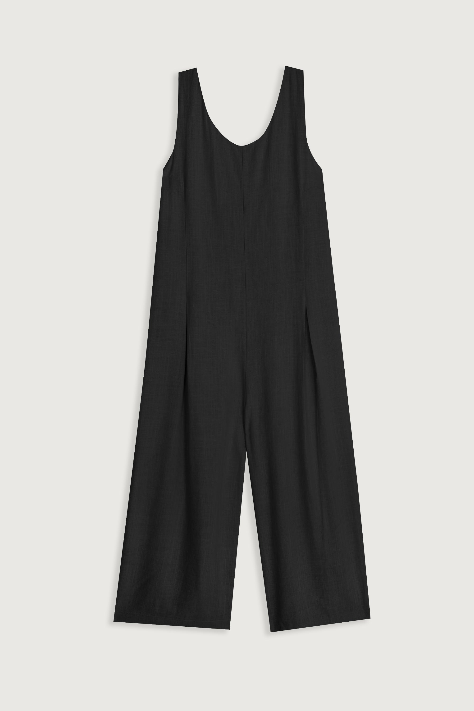 LINEN BLEND JUMPSUIT Outlet 2025 Unisex